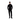 TRAIN VISIBILITY M T-SUIT HOOD BLACK
