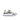SNEAKER NEW WADER COW SUEDE+PU WHITE+BLACK