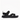 GARRISON TRAIL BACKSTRAP SANDAL JET BLACK