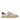 LISBON STREET LOW LACE UP SNEAKER WHITE FULL GRAIN W LT BEI