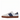 LISBON STREET LOW LACE UP SNEAKER WHITE FULL GRAIN W DK BLU