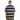 SS STRIPED RUGBY POLO PEACOAT-PUTTY