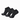 BOWDEN 3 PACK BOWDEN FULL CUSHION NO SHOW BLACK