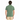 MILLERS RIVER PRINTED NECK SHORT SLEEVE POLO PINENEEDLE
