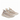 MOTION ACCESS LOW LACE UP SNEAKER LIGHT TAUPE KNIT W WHITE