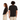 PRINT STACK LOGO SHORT SLEEVE TEE BLACK