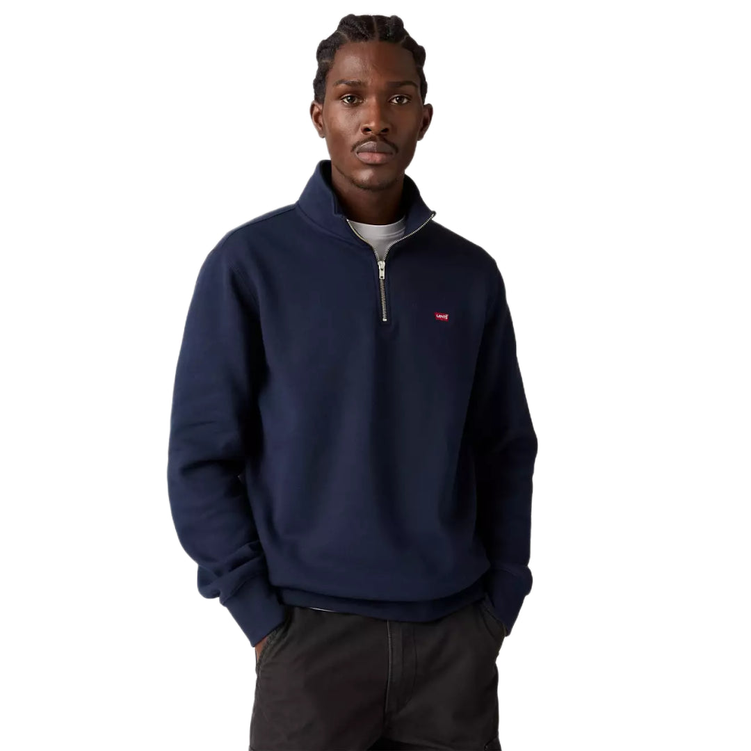 CORE HM 1/4 ZIP NAVY BLAZER