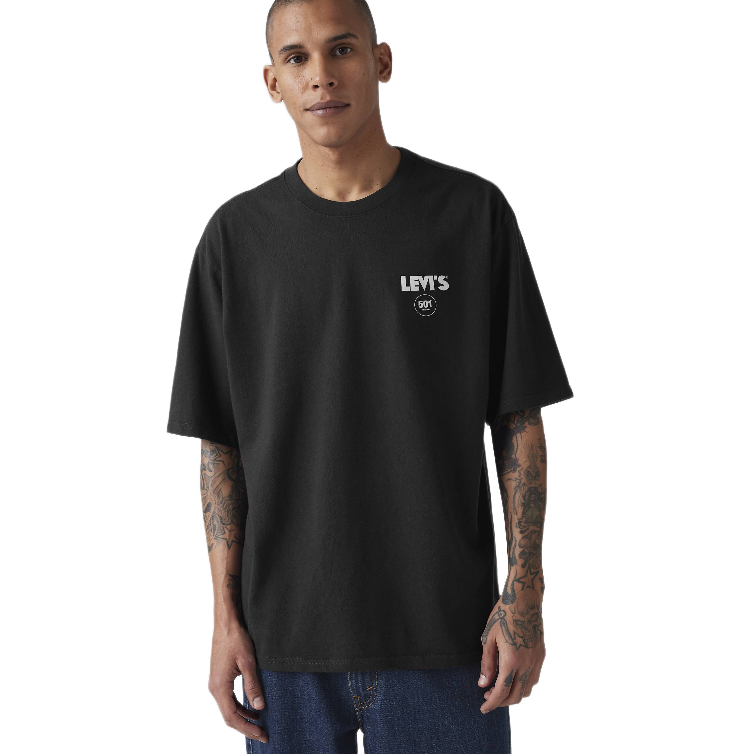 LSE_HALF SLEEVE TEE ZIPPER RADIO BACK P