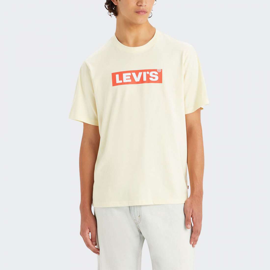Ss Relaxed Fit Tee Core Boxtab Pear Sor