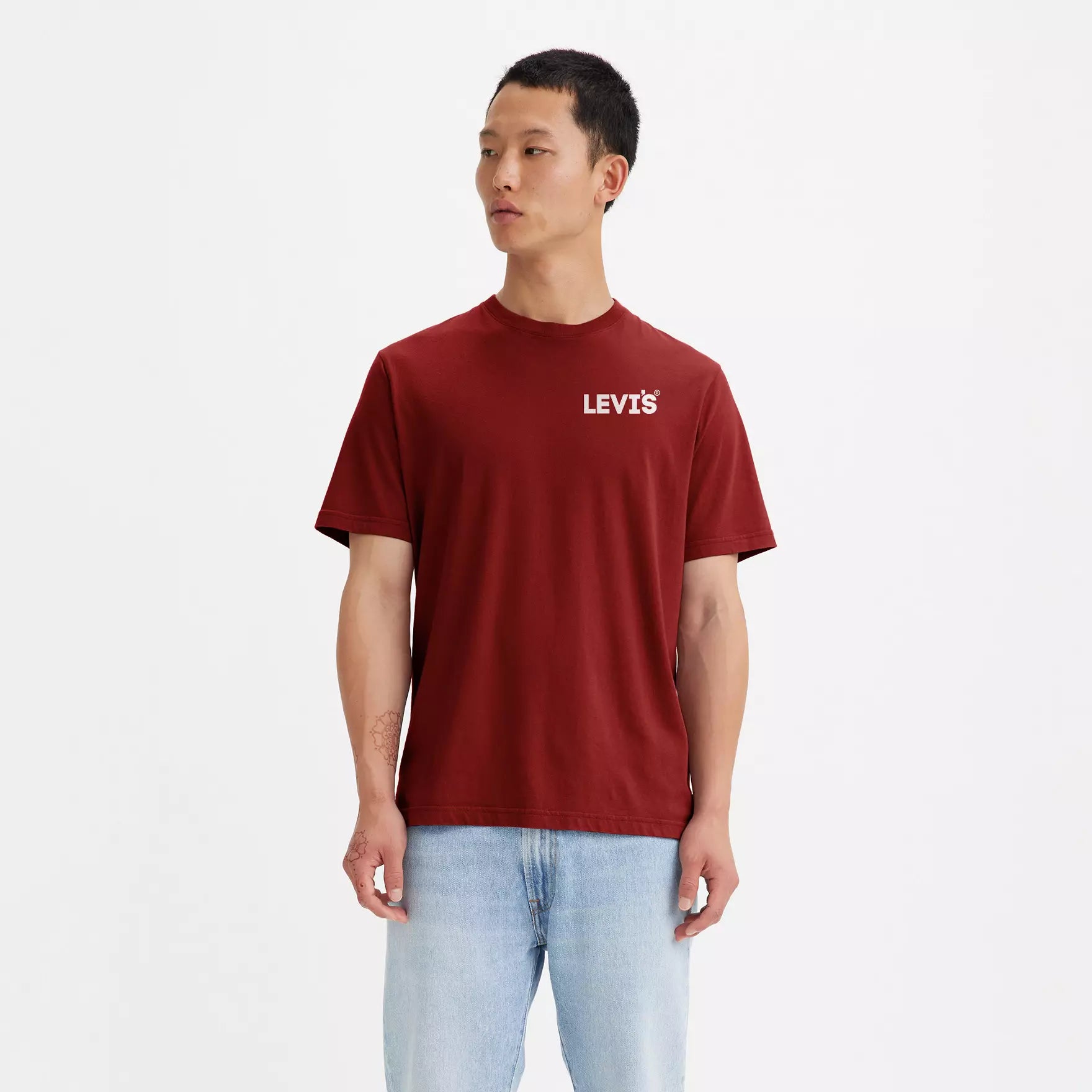 Ss Relaxed Fit Tee Headline Logo Fired