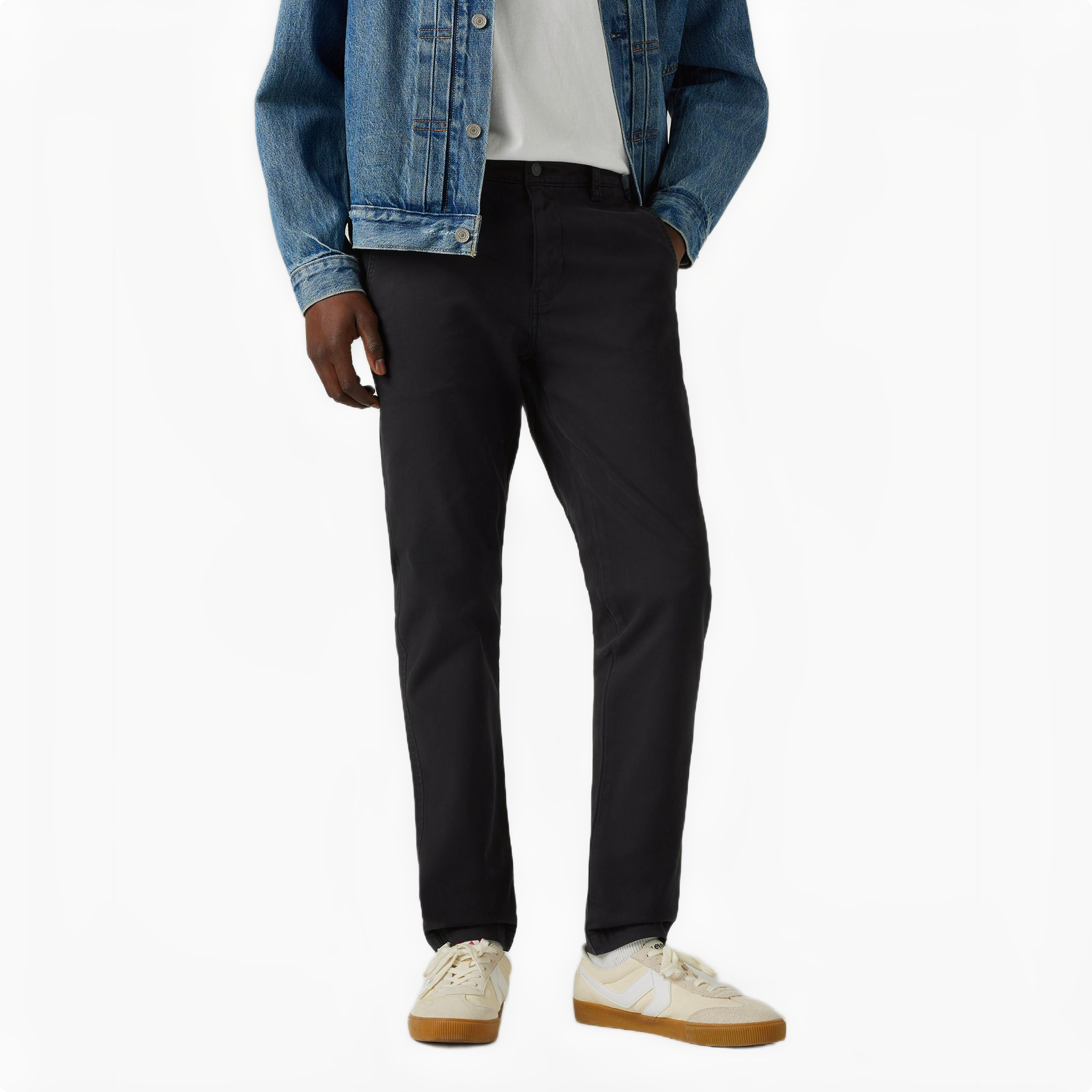 XX CHINO SLIM II MINERAL BLACK SHADY GD