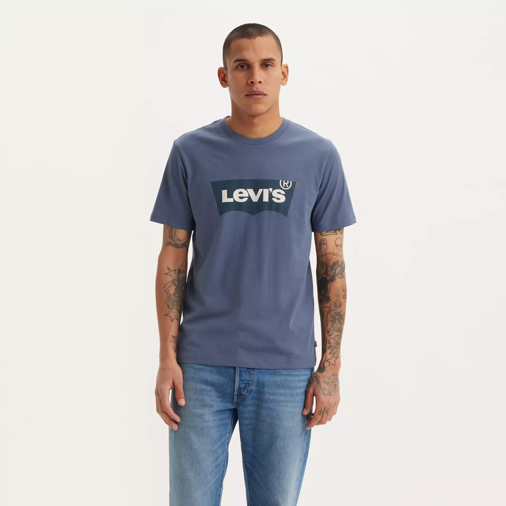 Graphic Crewneck Tee Ssnl Core Bw Vinta