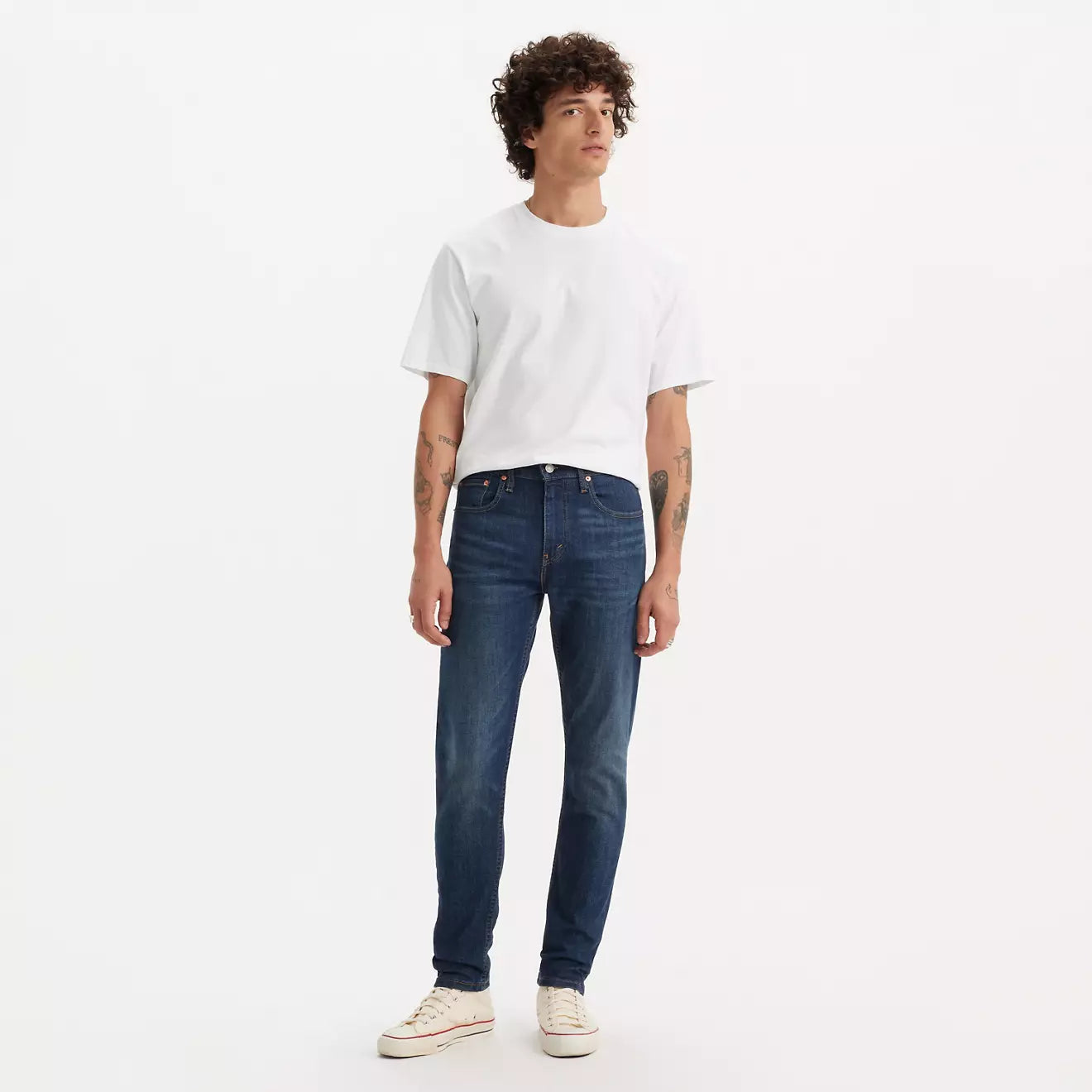 512Â„Â¢ Slim Taper Dark Indigo - Worn In