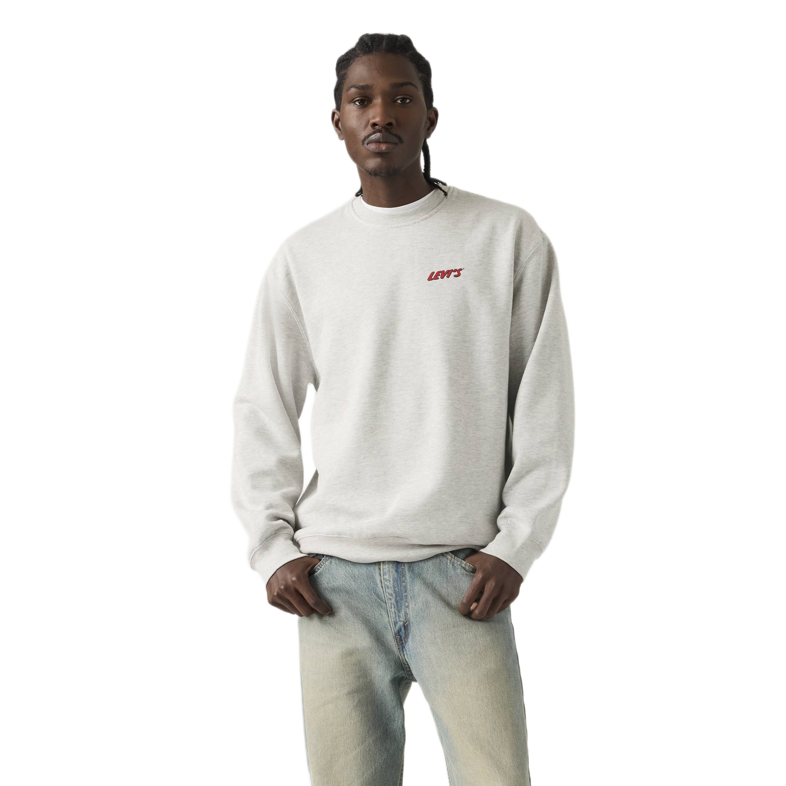 RELAXD GRAPHIC CREW LEVIS CHAPS 2 LIGHT
