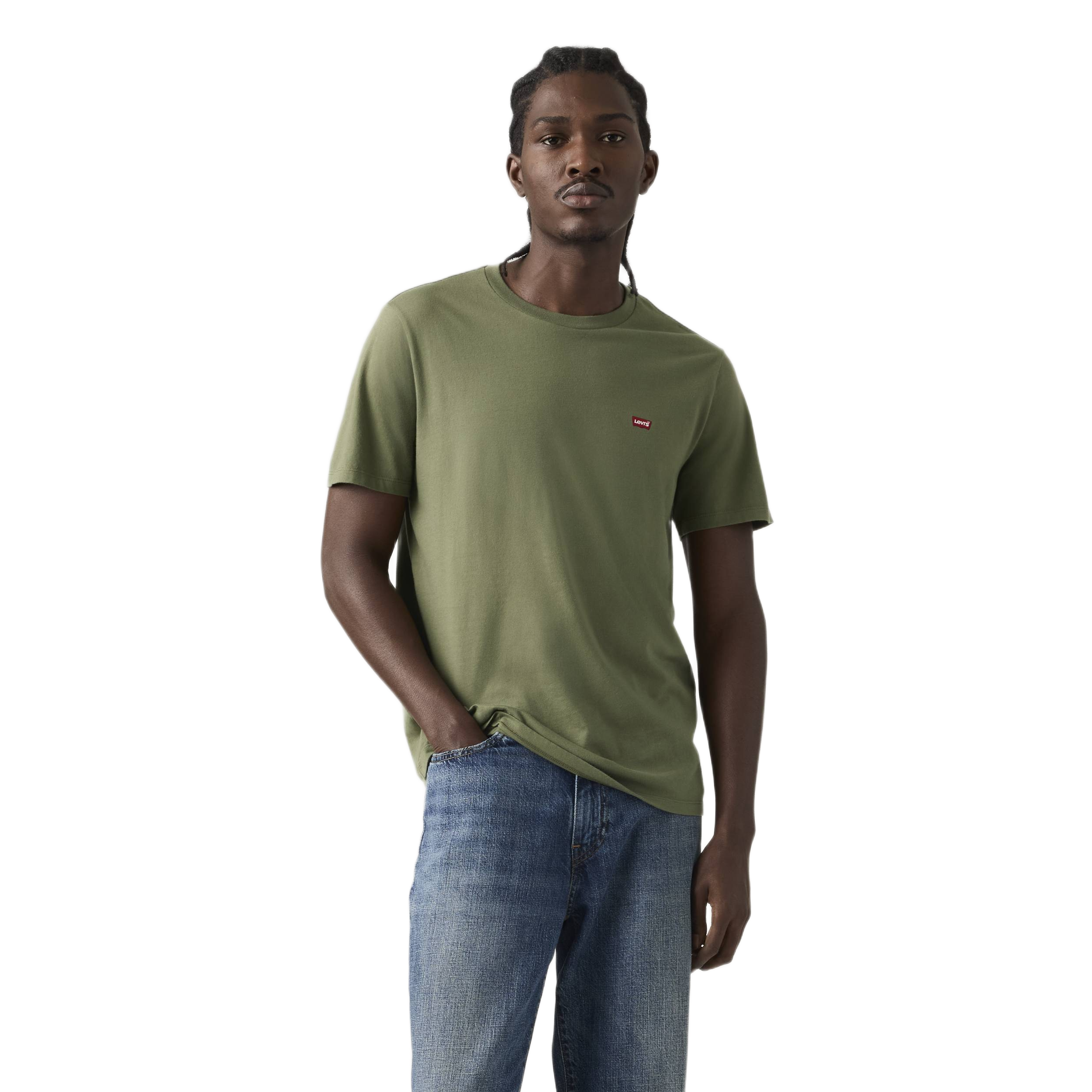 SS CLASSIC HM TEE MOSS OLIVE 0908736