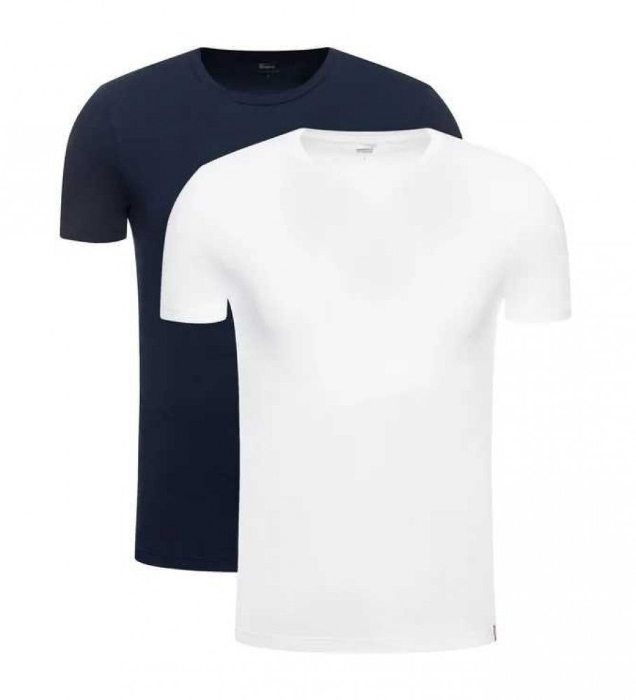 Slim 2Pk Crewneck 1 Neutrals
