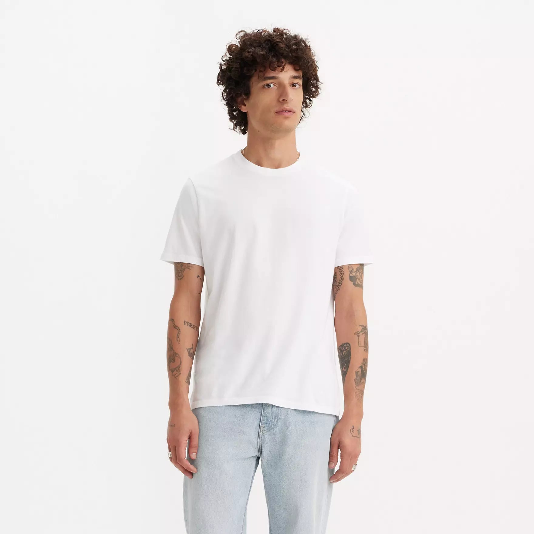 Standard 2Pk Crewneck 2 Pack White/ Whi