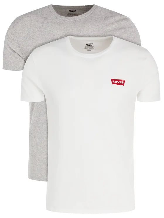 2Pk Crewneck Graphic Neutrals