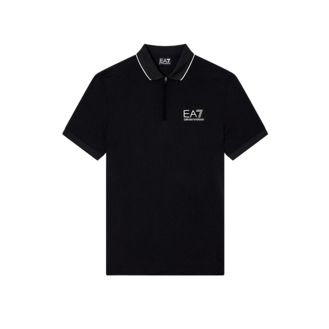 TRAIN GOLD LABEL M POLO SS VI BLACK