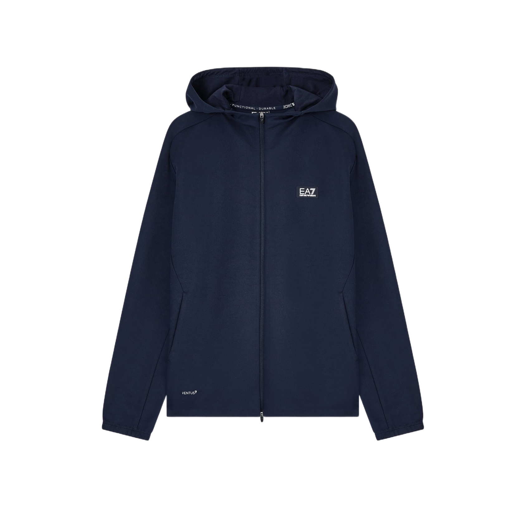 TRAIN ARMANI BLUE SPORT HOODIEARMANI BLUE