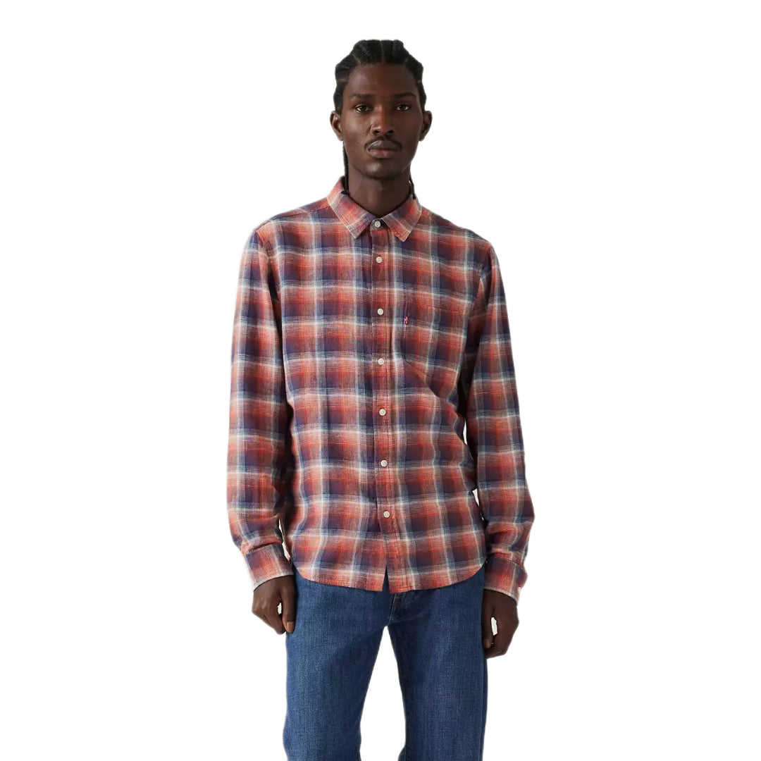SUNSET 1 POCKET STANDARD NOLAN PLAID DR