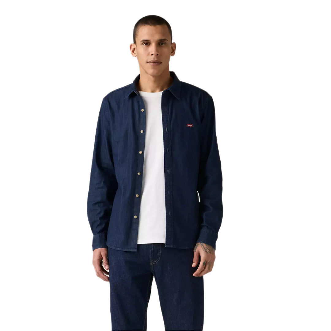 LS BATTERY HM SHIRT SLIM MOOKIE DARK WA