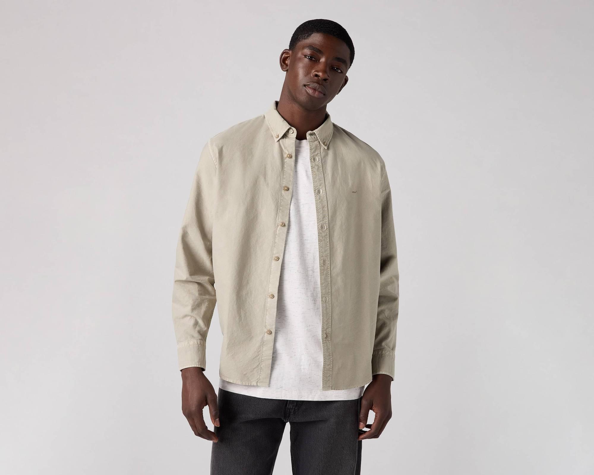 Authentic Button Down Neutrals