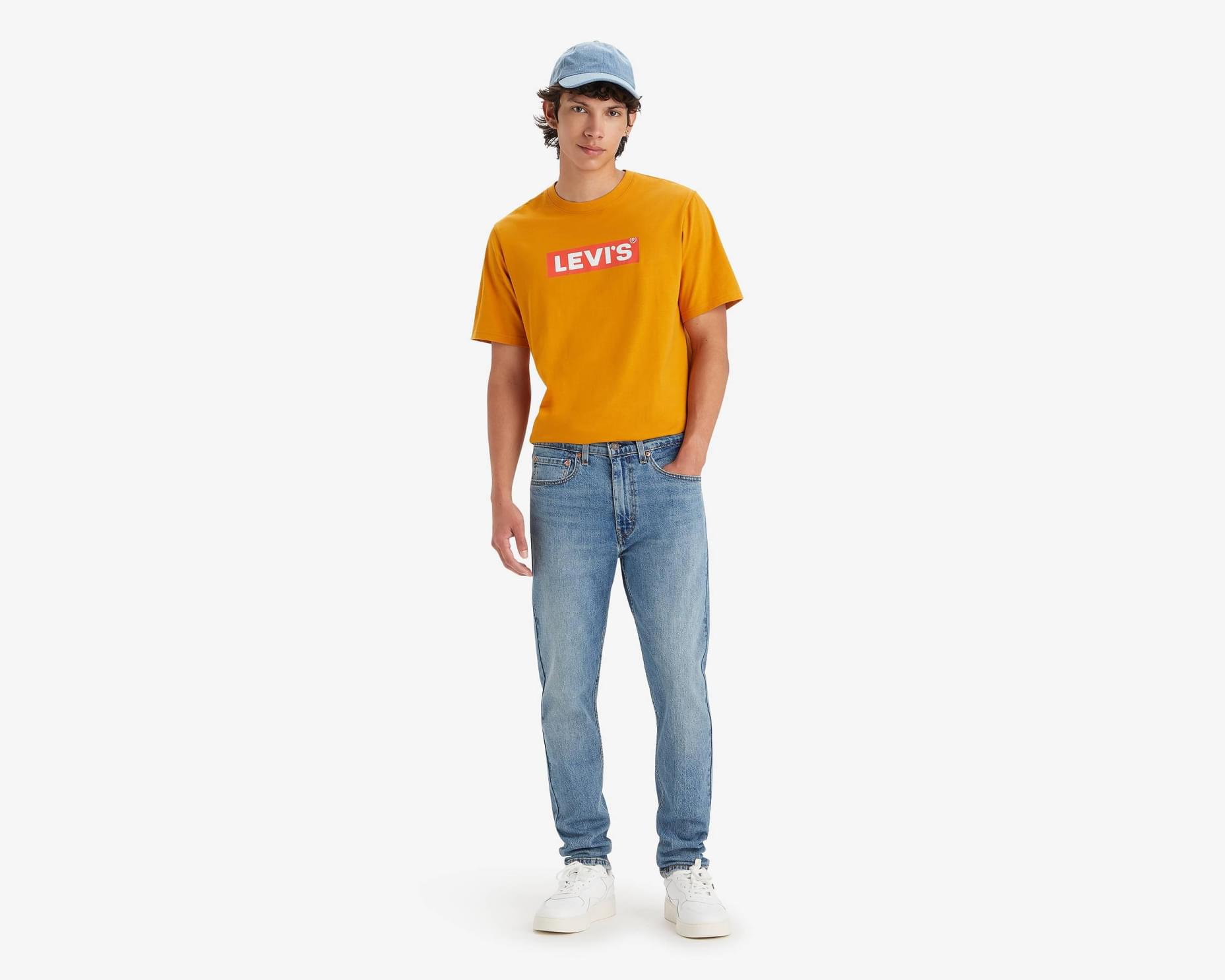 515 Slim Fit Straight Med Indigo - Worn In