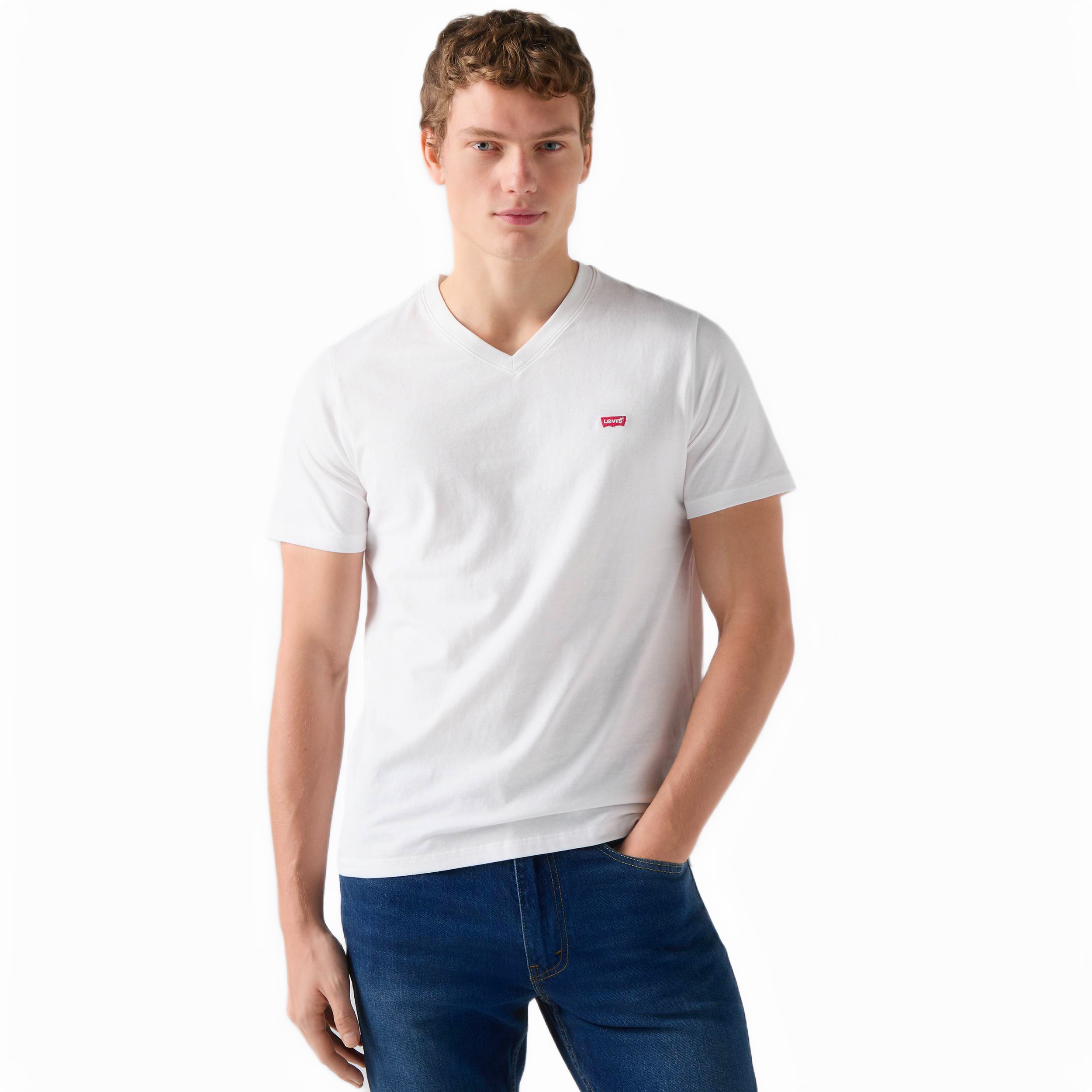 CLASSIC HM V NECK TEE BRIGHT