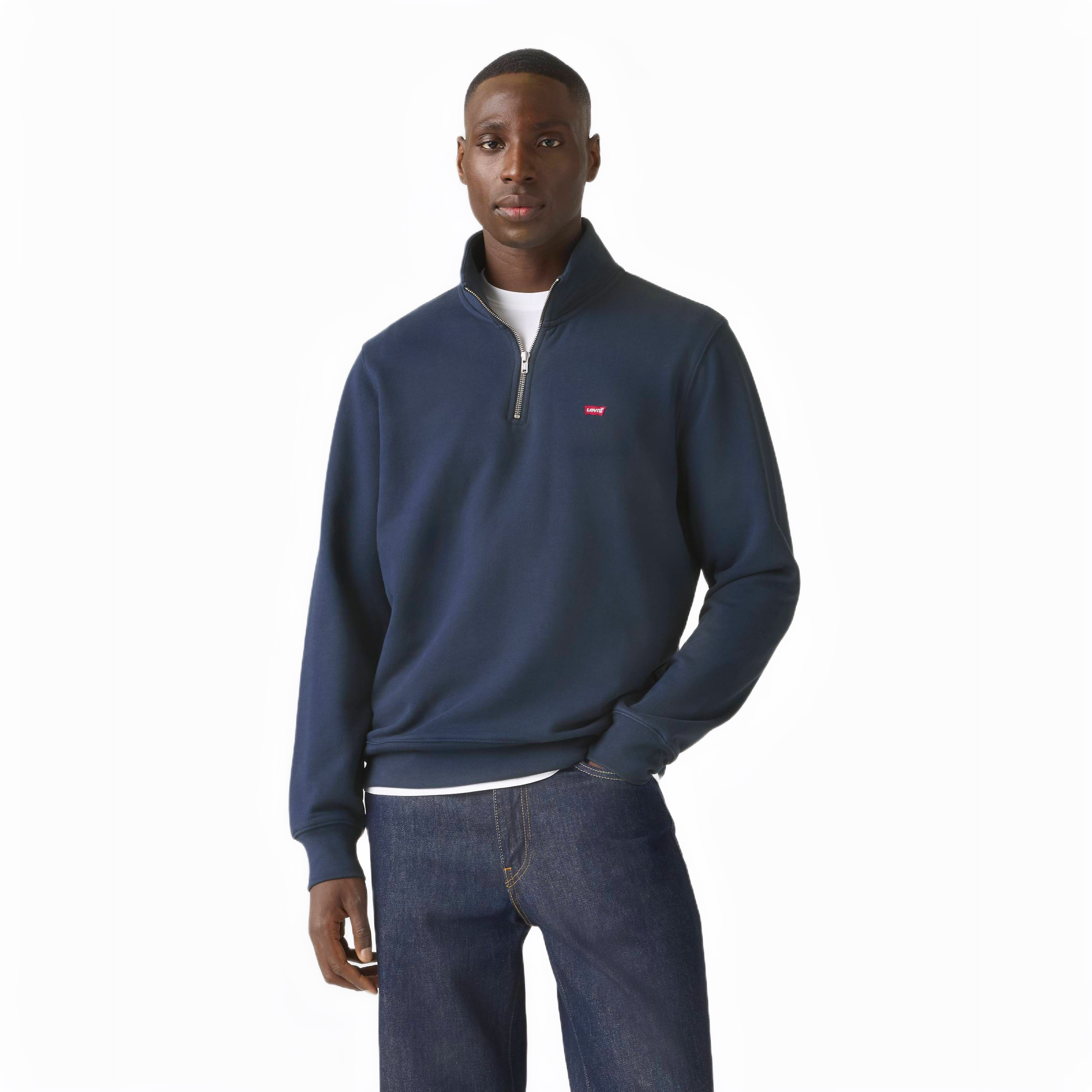 ORIGINAL HM QUARTER ZIP NAVY BLAZER FRE