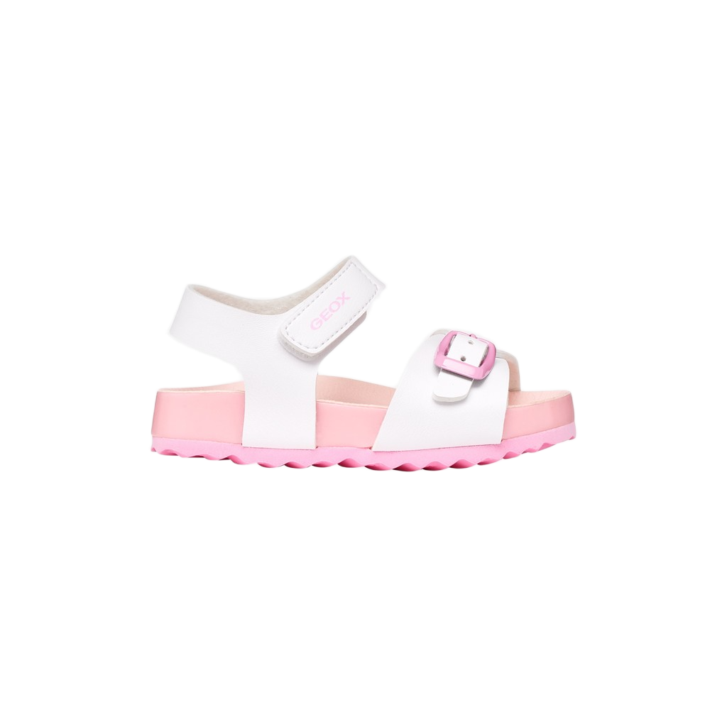B SANDAL CHALKI WHITE/PINK