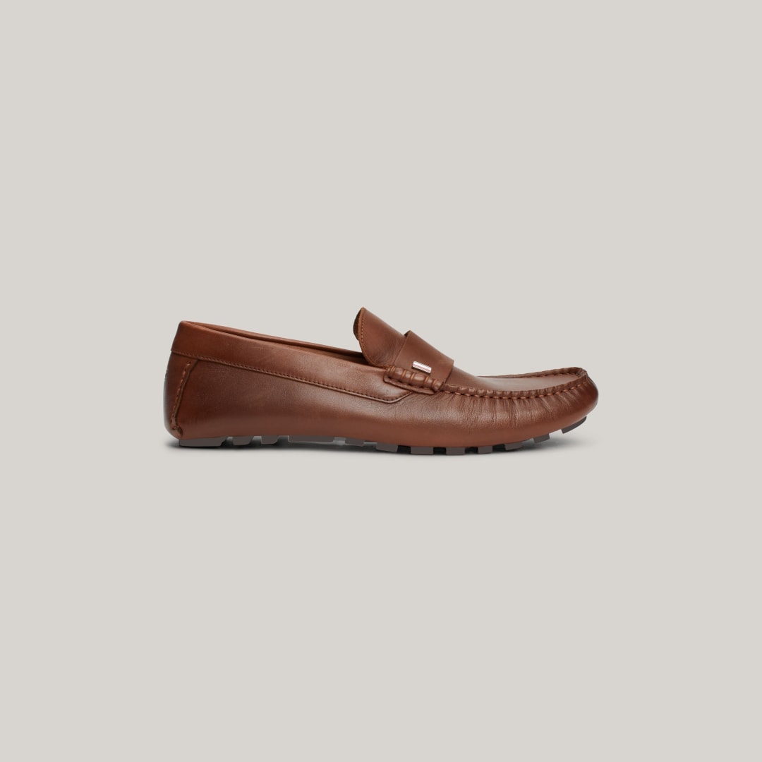 RWB HILFIGER LEATHER DRIVER