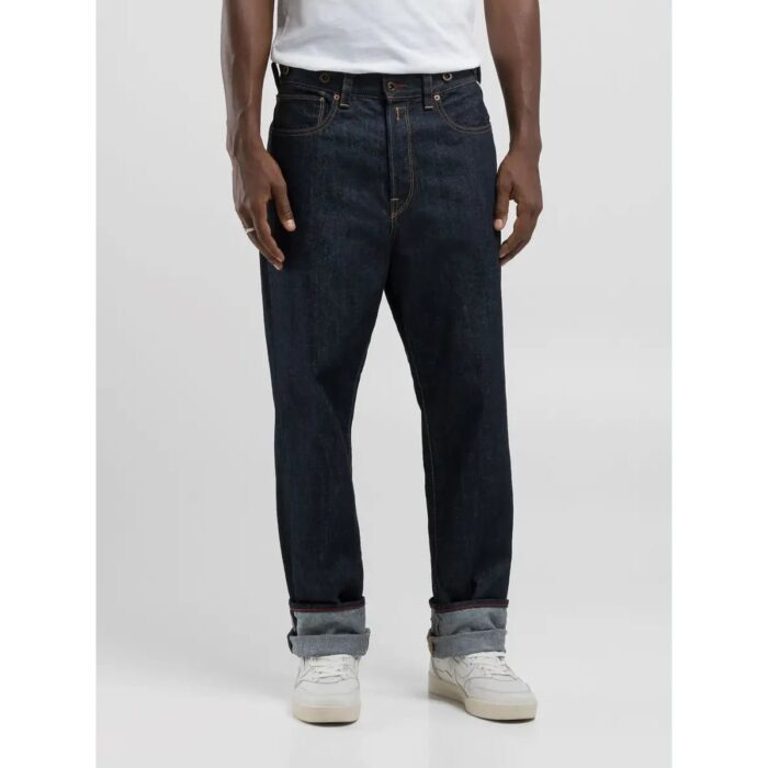 Pantalone 12 OZ DEEP INDIGO COTTON DENIM