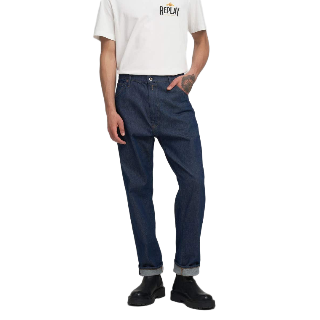 Pantalone 11 OZ INDIGO STRETCH DENIM