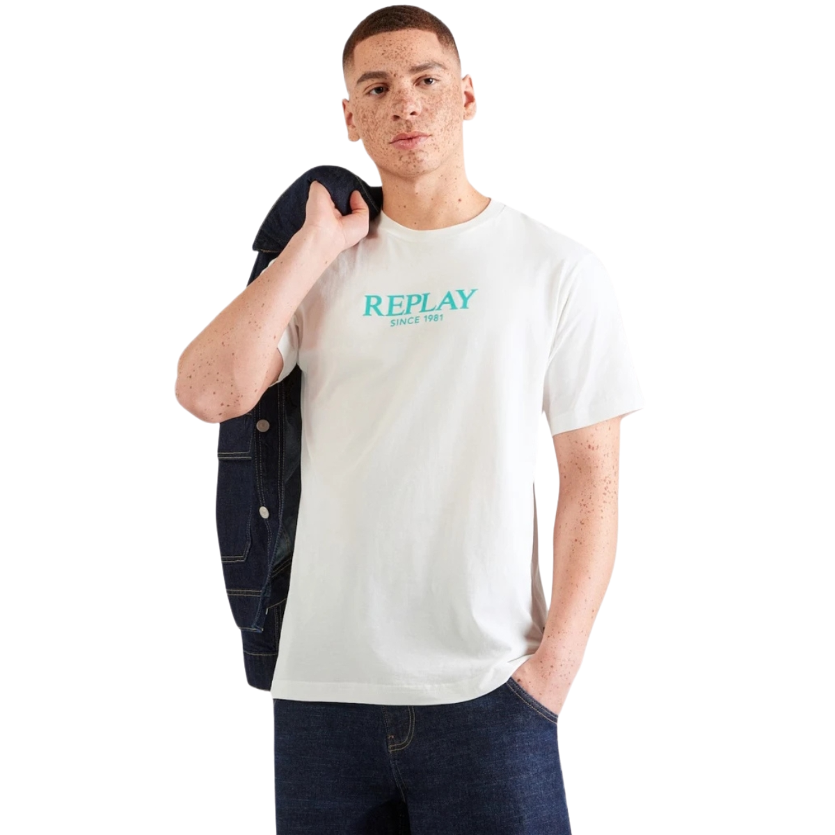 T-SHIRT BASIC JERSEY 30/1 NATURAL WHITE