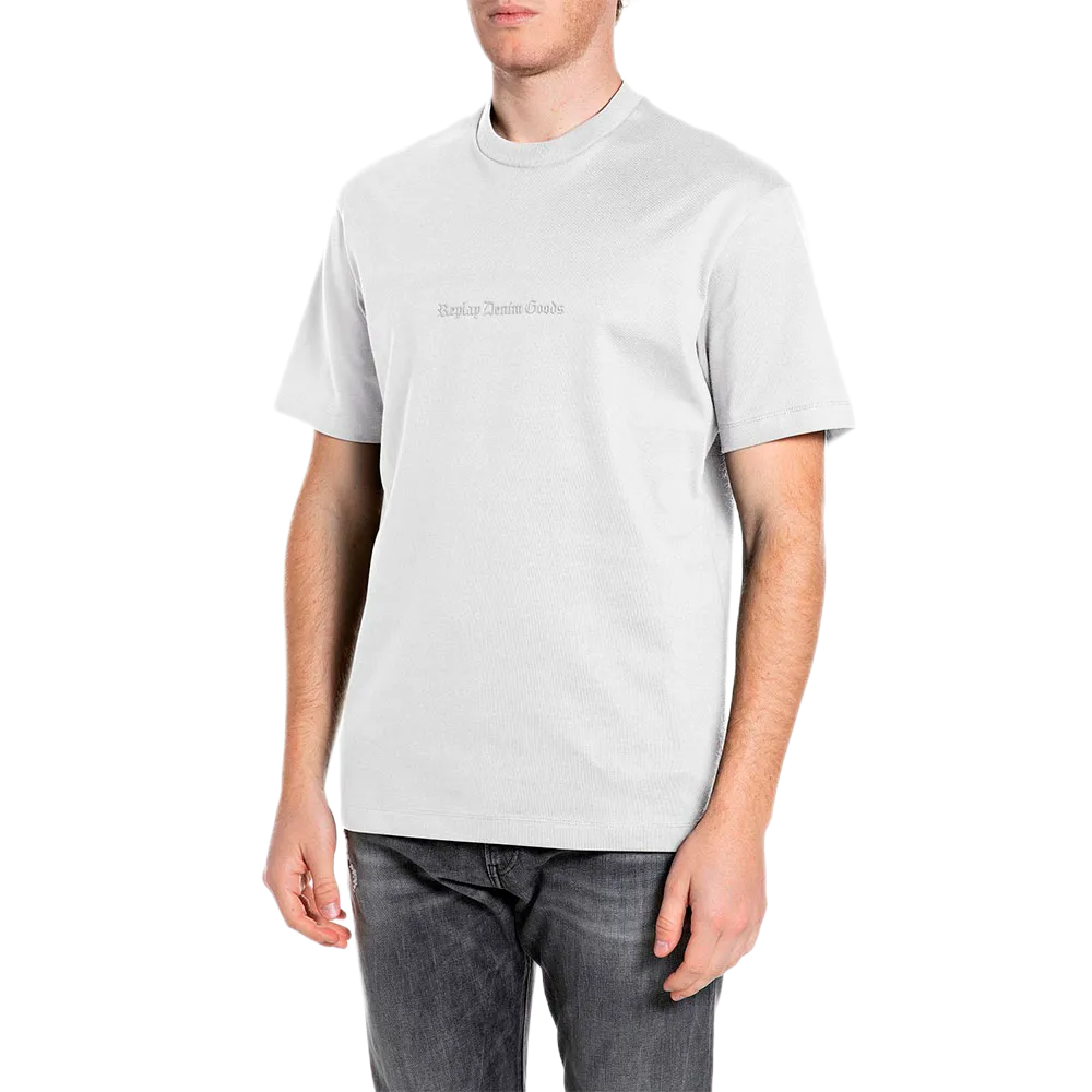 T-SHIRT HEAVY COTTON JERSEY NATURAL WHITE