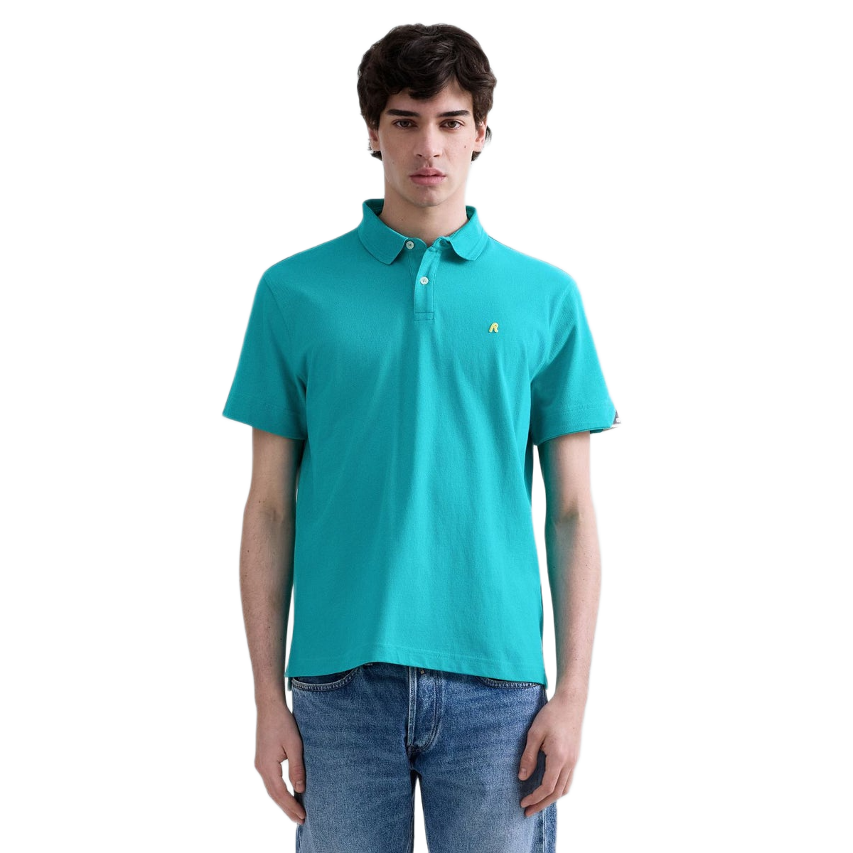 POLO STRETCH COTTON PIQUET EMERALD