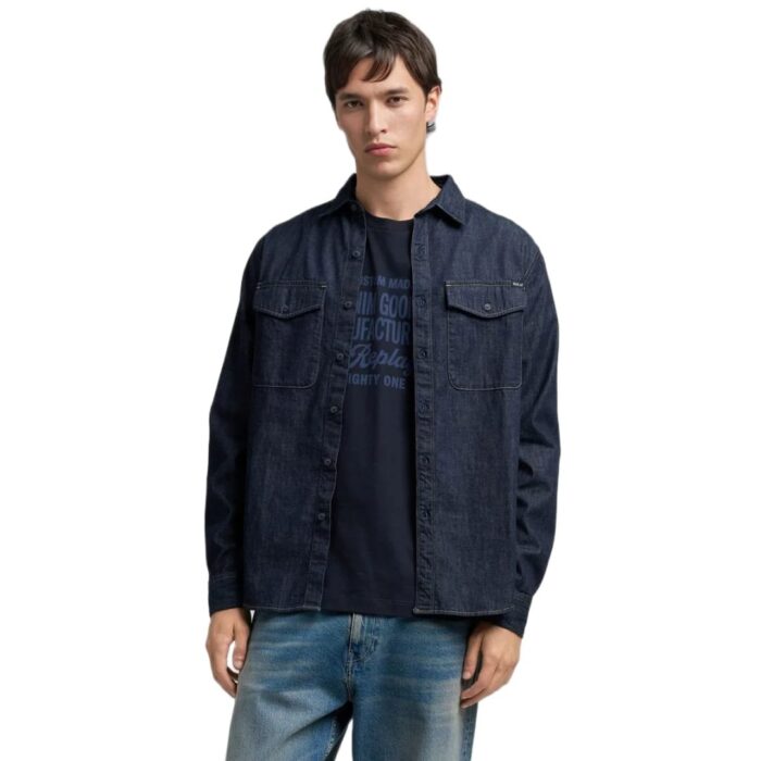 Camicia 6.5 OZ DEEP BLUE DENIM 007