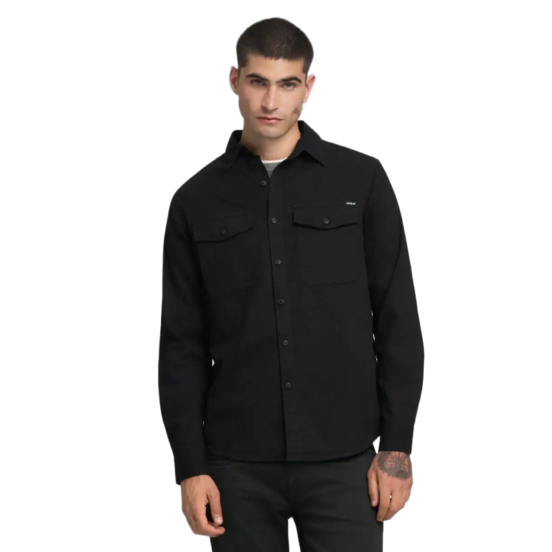 Camicia 6.5 OZ BLACK DENIM