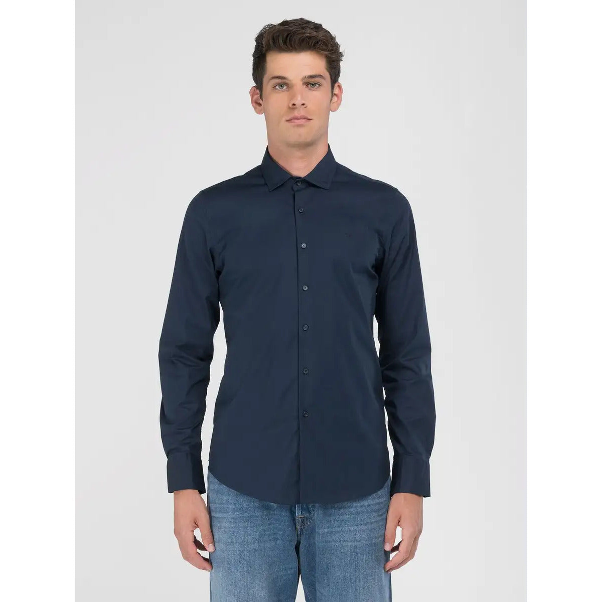 Camicia Stretch Popeline