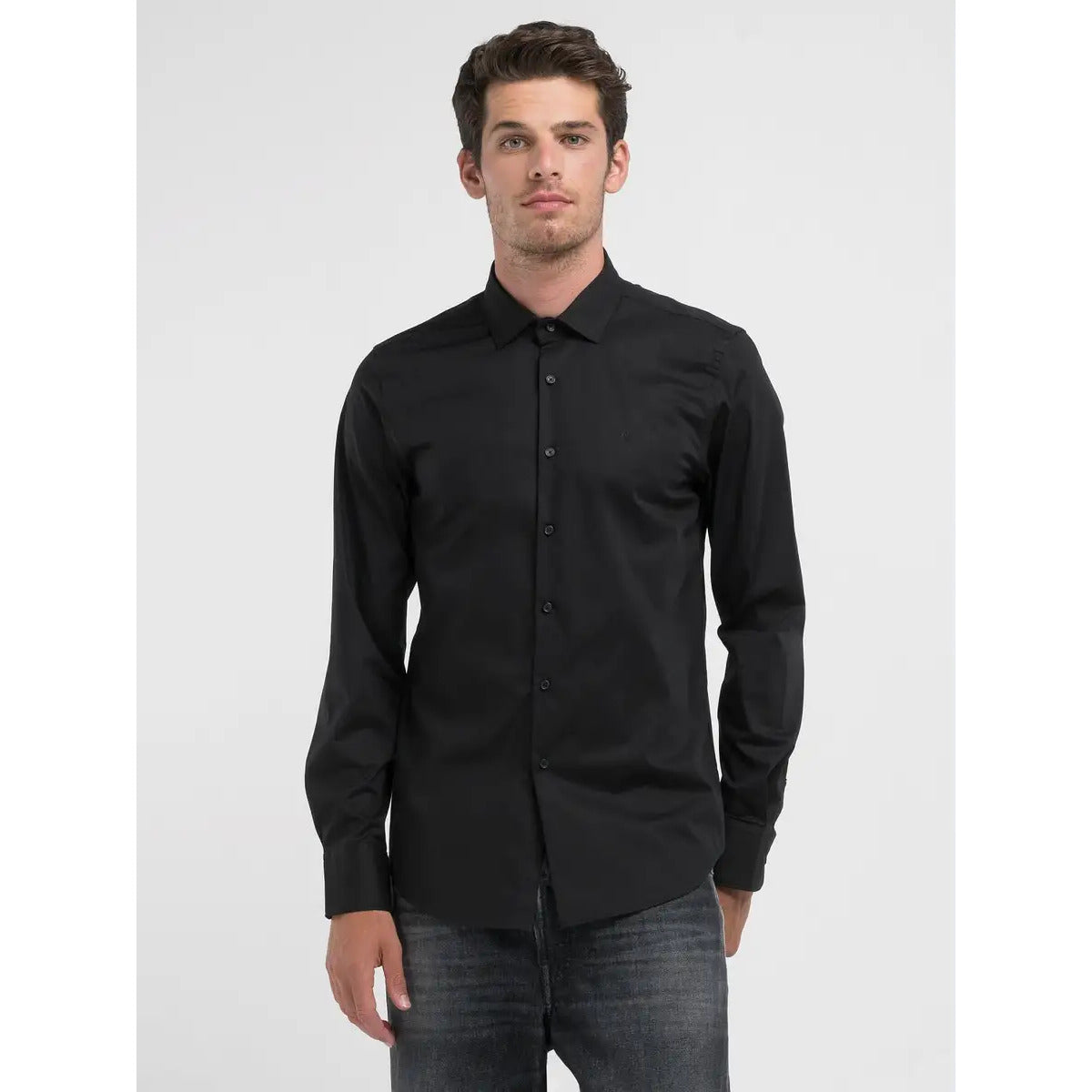Camicia Stretch Popeline