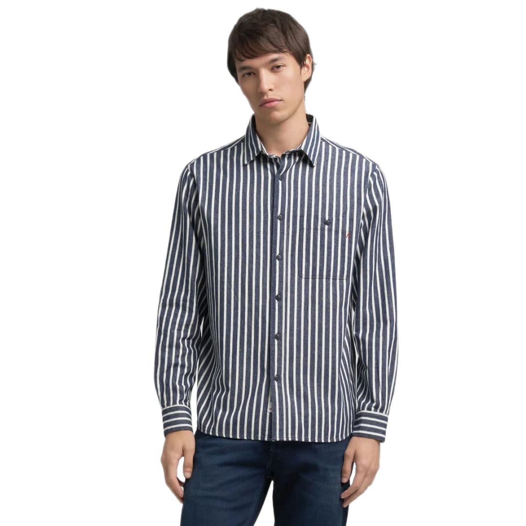 Camicia Y/D STRIPED COTTON OXFORD 010