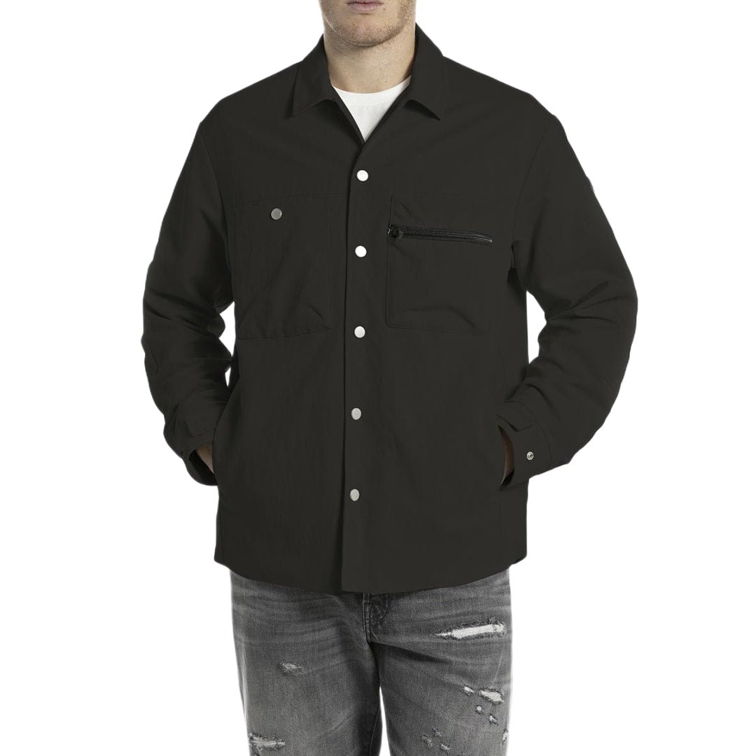 Giubbino CRINCKLE NYLON TWILL 098