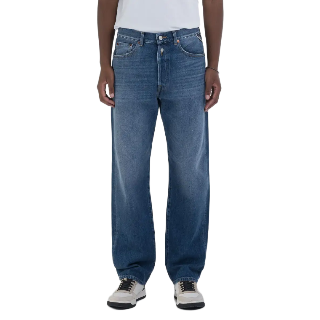 Pantalone 12 OZ RECYCLED INDIGO COTTON DENIM