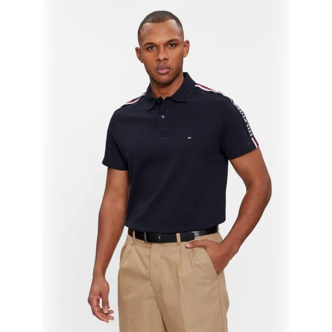 GLOBAL STRIPE MONOTYPE REG POLO