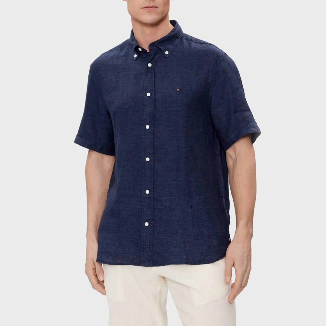 PIGMENT DYED LINEN RF SHIRT S/S