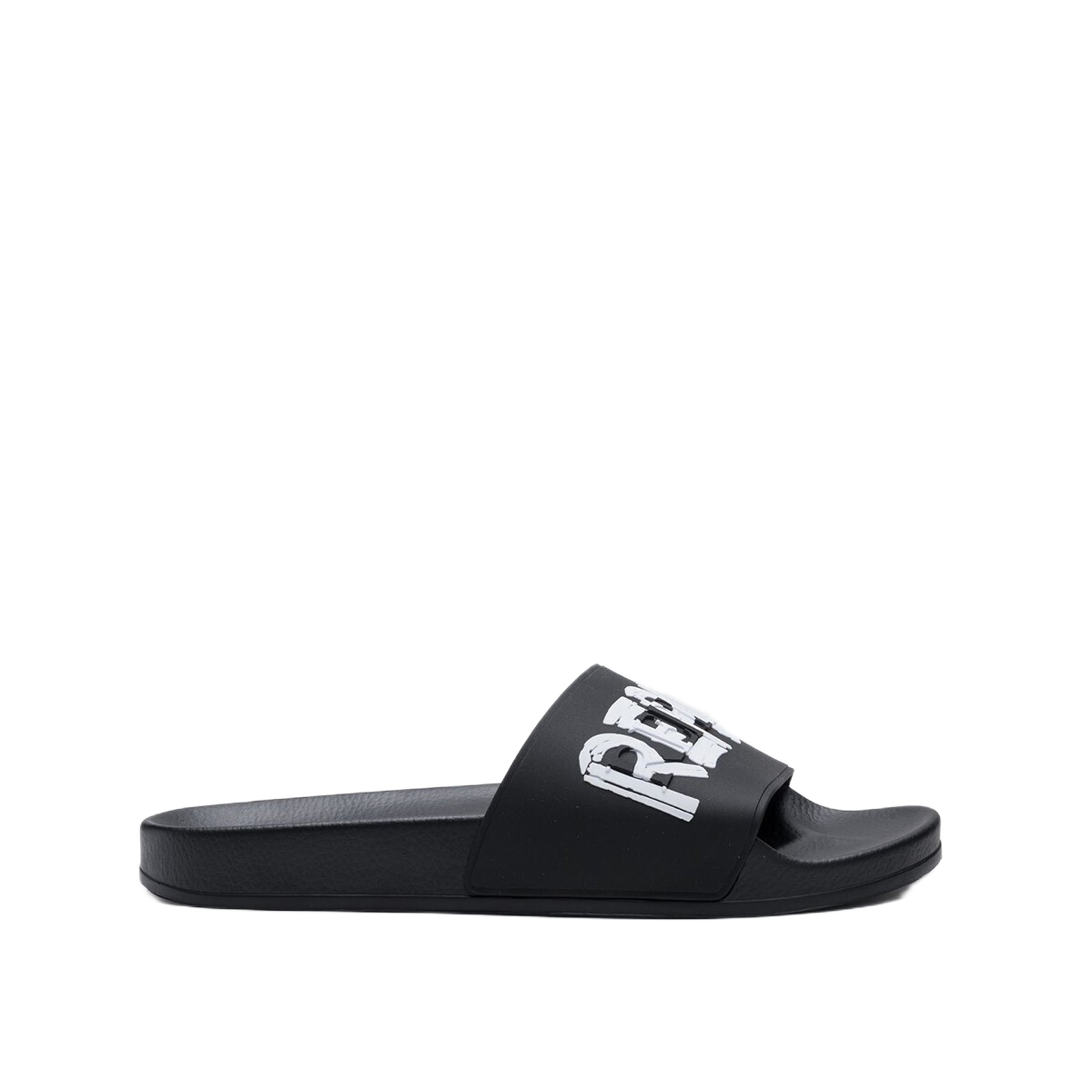 UP FLAT SOLE BLACK WHITE 0008