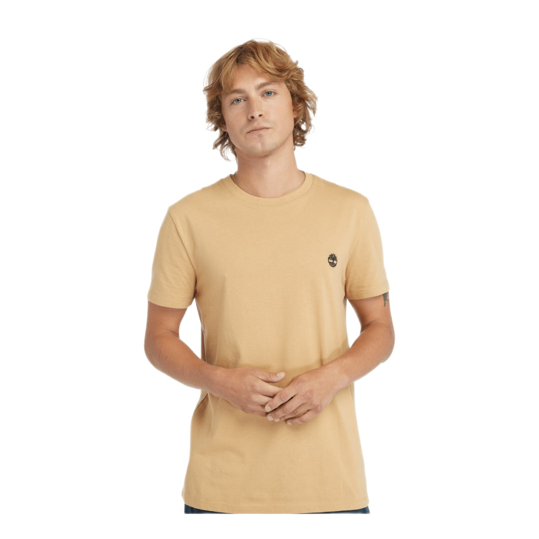 DUNSTAN RIVER Short Sleeve Tee LIGHT WHEAT BOOT