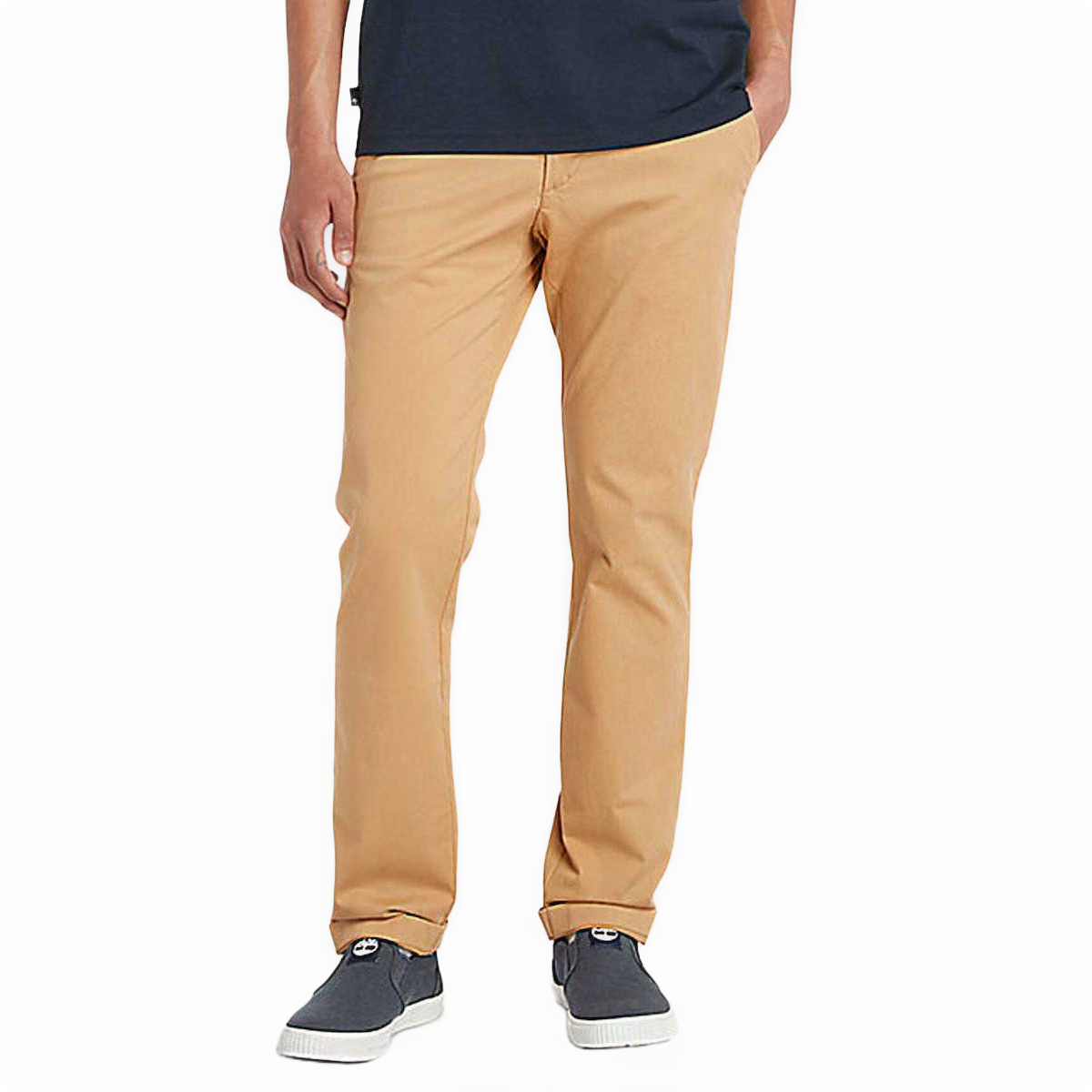 CLAREMONT TWILL CHINO PANT (SLIM) LIGHT WHEAT BOOT