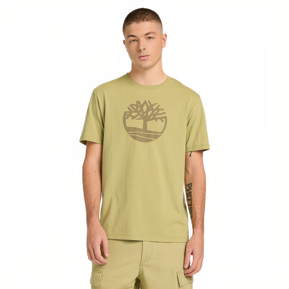KENNEBEC RIVER TREE LOGO SHORT SLEEVE TEE SAGE